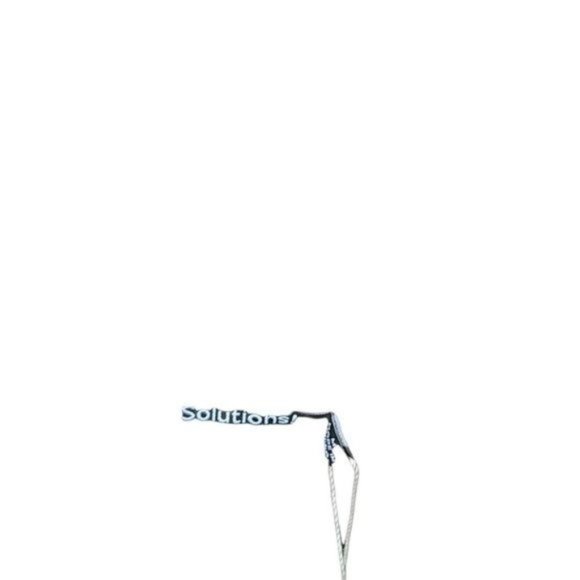 Solutions Chunky Knit Oversized Turtleneck Sweater Dress M Medium NWT Black Whit - Picture 7 of 12